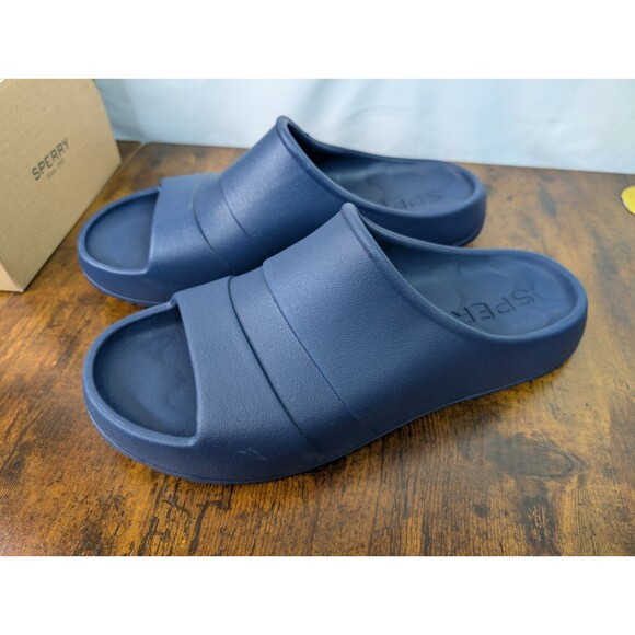 NWT SPERRY TOP-SIDER Sperry Float Slide Sandal Size 13 BLUE - Picture 1 of 9
